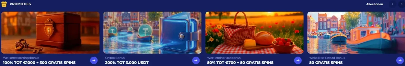 Koningbet Welkomstbonus